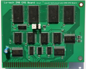 Lo-tech 2MB EMS Board (r02), Assembled