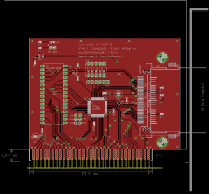 lo-tech XT-CFv3 PCB