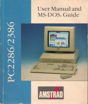 Amstrad PC2286 User Manual Cover