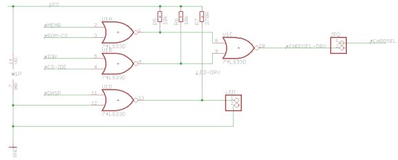 Lo-tech ISA CompactFlash Adapter SMT Logic