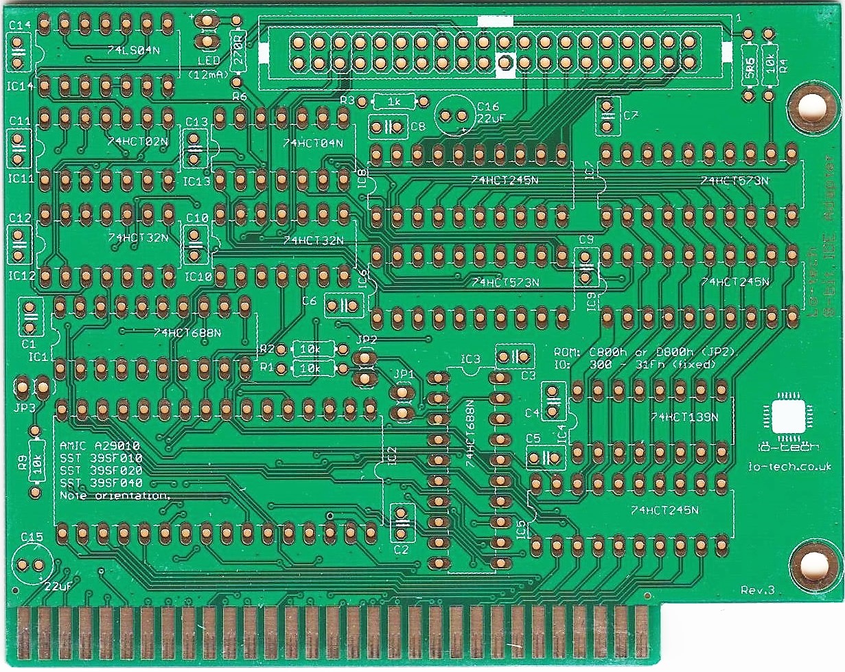 8-bit-IDE-Adapter-rev-3-front