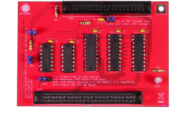 16-bit IDE Adapter for Yamaha C1 Music Computer
